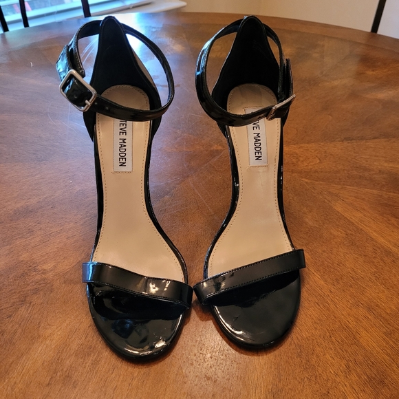 size 8 steve madden black heels - Picture 2 of 13